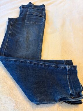 Kut from the Kloth Women’s Dark Blue Straight Jeans